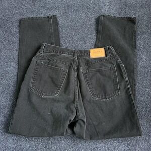 Vintage Jones Sport Jeans Womens 12 Charcoal Wash Black High Rise Tapered Denim